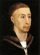 WEYDEN, Rogier van der Portrait of Philip the Good oil on canvas